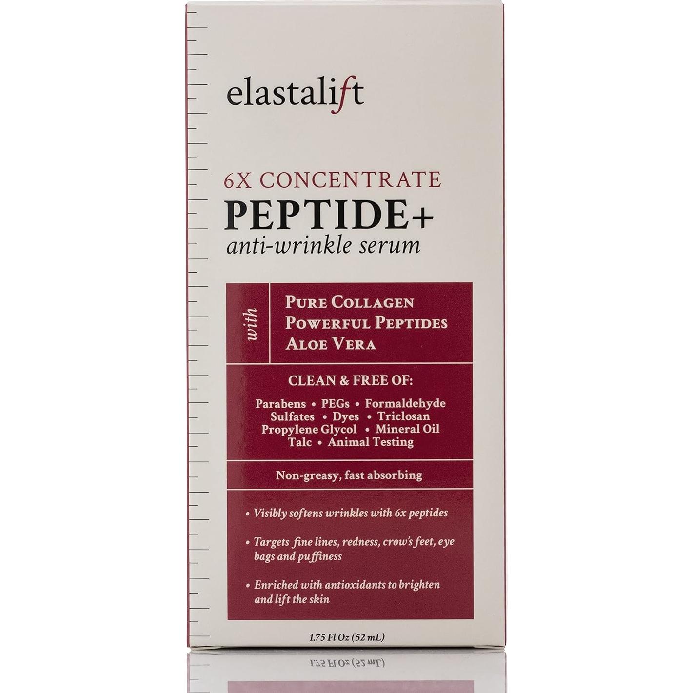 Suero Facial Hidratante Elastalift 51.24 ml - Péptidos y Colágeno