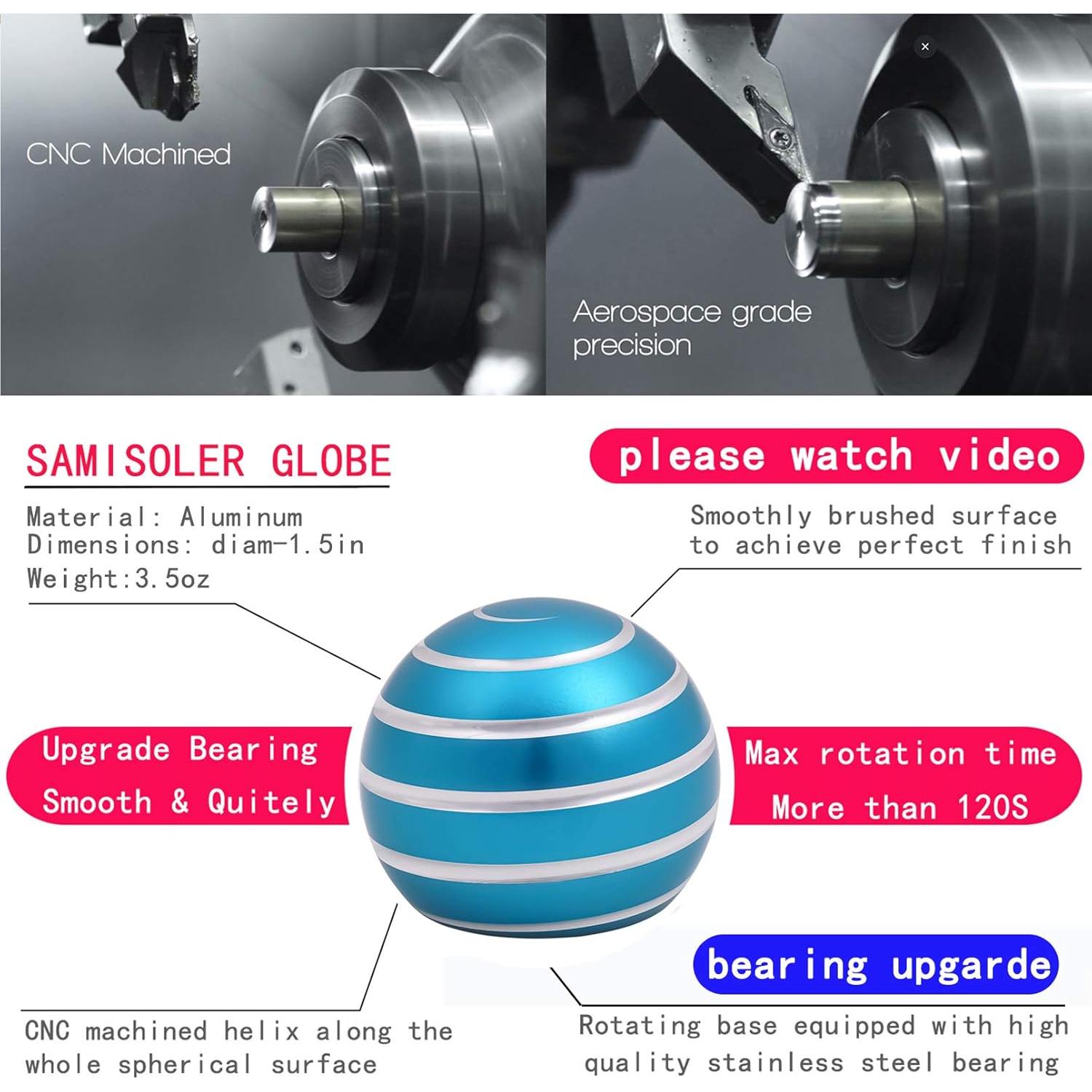 Juguete Cinético de Escritorio Samisoler 3,81 cm Alivio Estrés