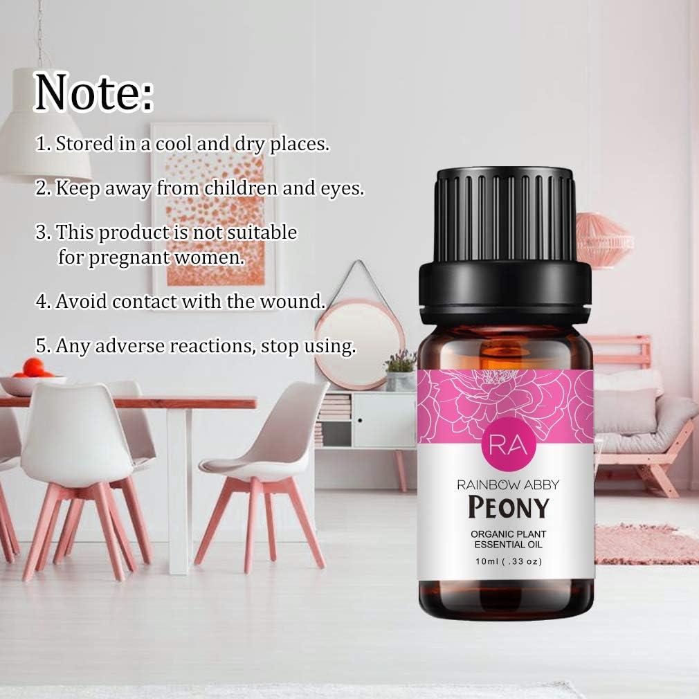 Aceite Esencial de Peonía 100% Puro Orgánico 10ml - RAINBOW ABBY