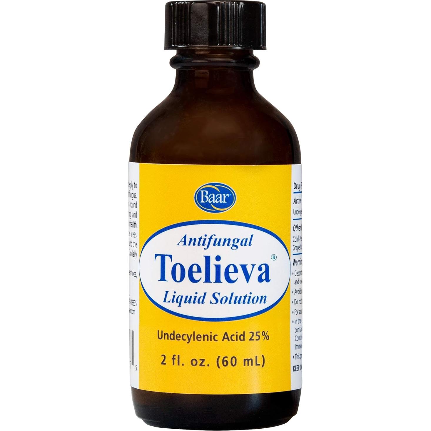 Toelieva Antifúngico Líquido Baar - 59 ml - 25% Ácido Undecilénico