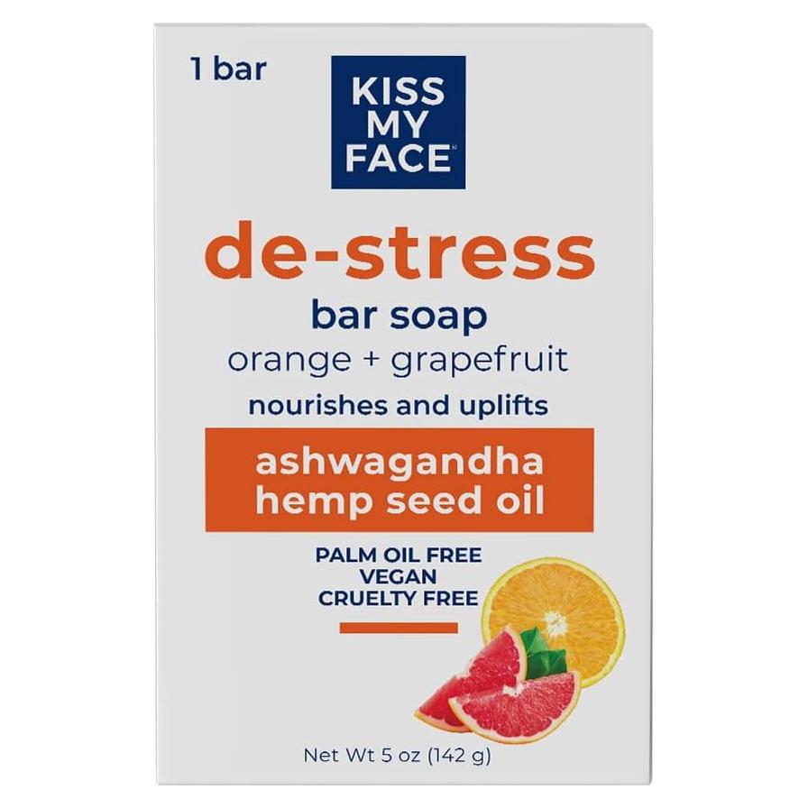 Jabón de Barra Desestresante Kiss My Face 142g Naranja Pomelo