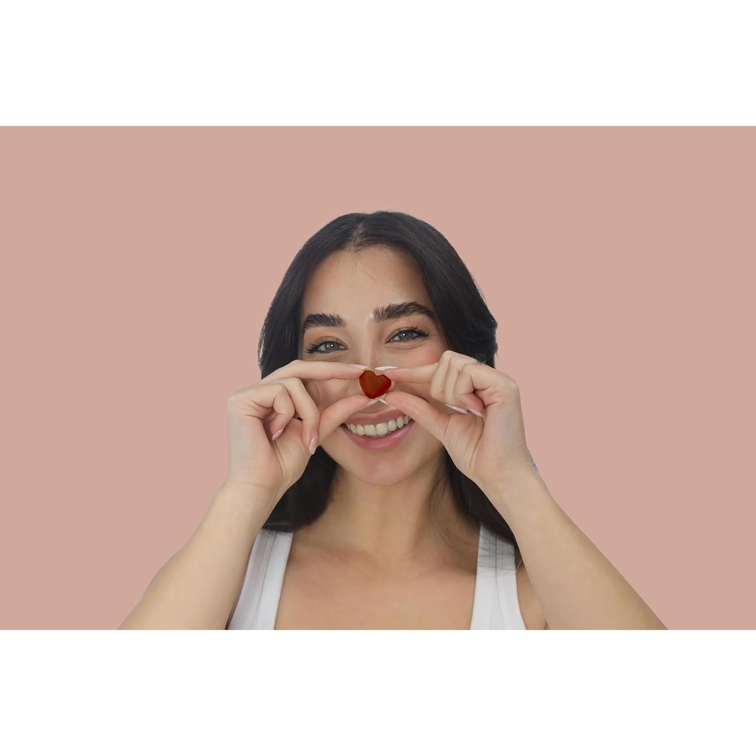 Gomas de Belleza Veganas Hey Honey para Piel, Cabello y Uñas - 60 Unidades