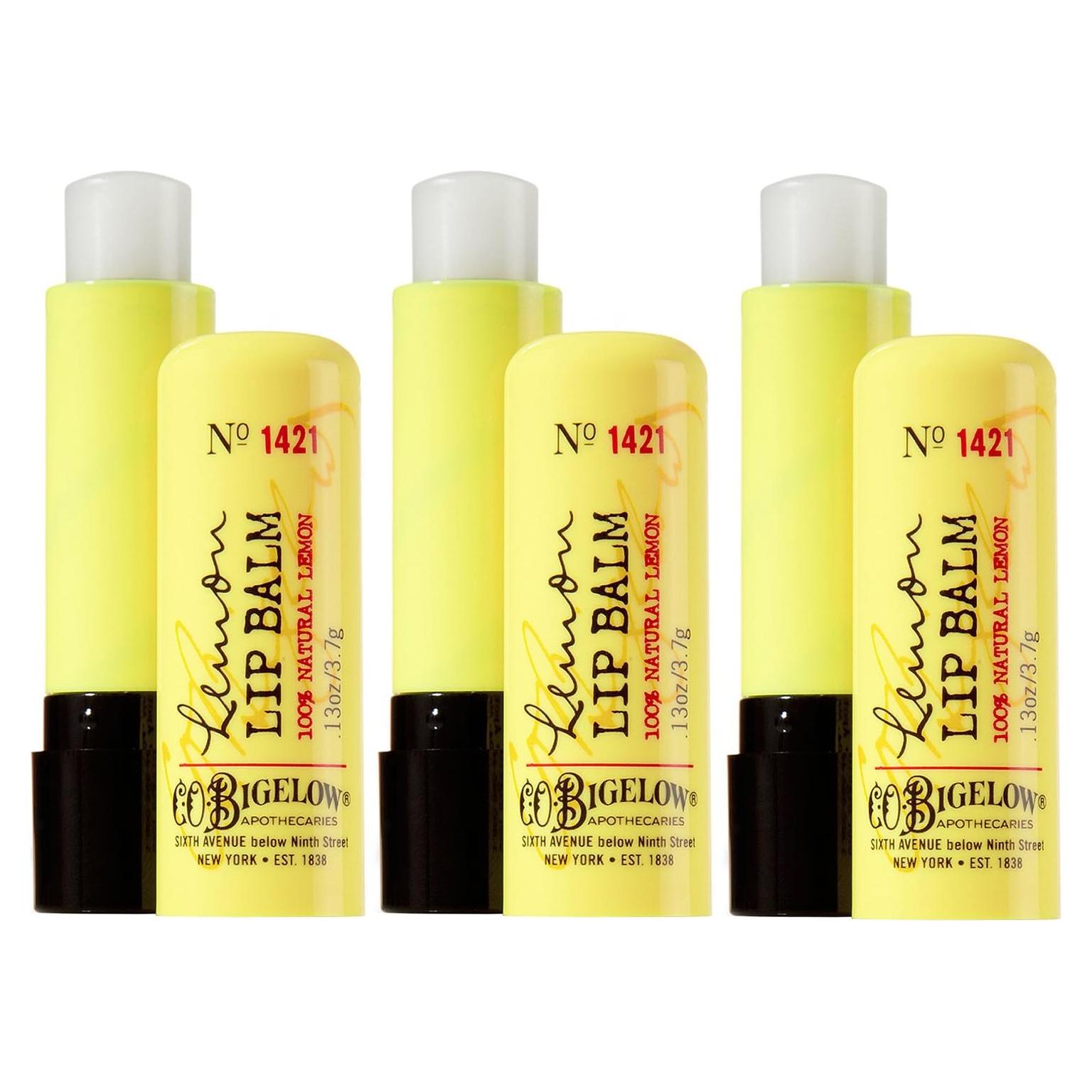 Bálsamo Labial de Limón Bath and Body Works 3 Unidades
