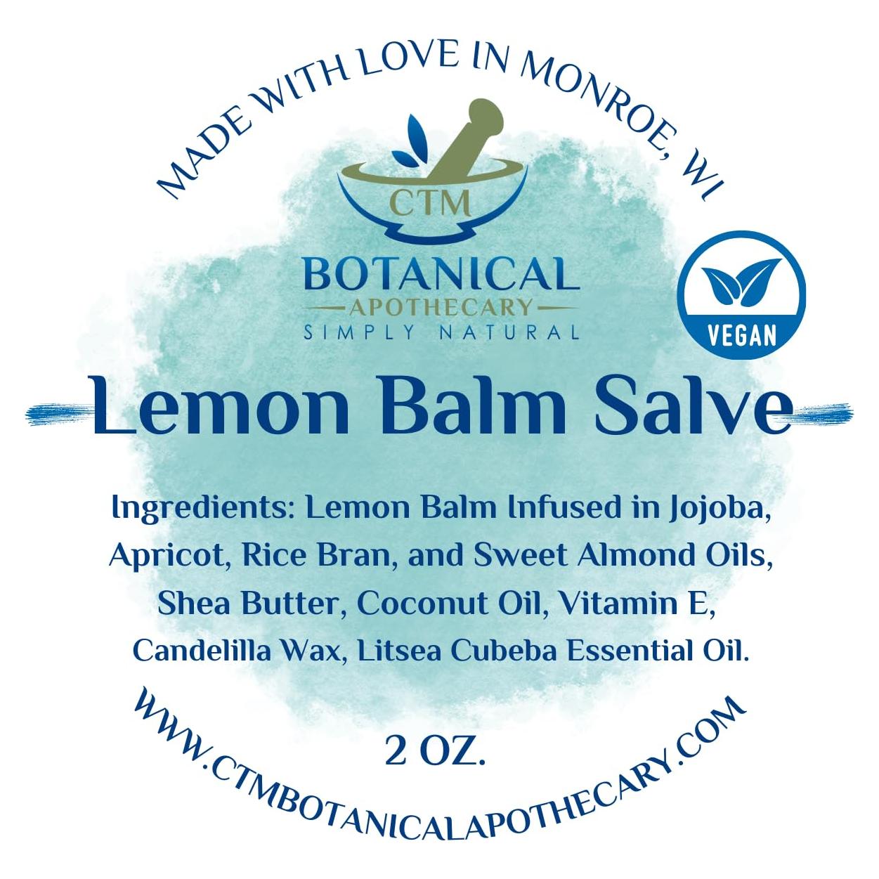 Ungüento de Bálamo Limón 56.7 g - Natural y Vegano