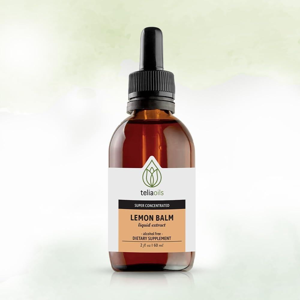 Extracto Líquido de Melisa Teliaoils 60 ml - Vegano y Sin Gluten