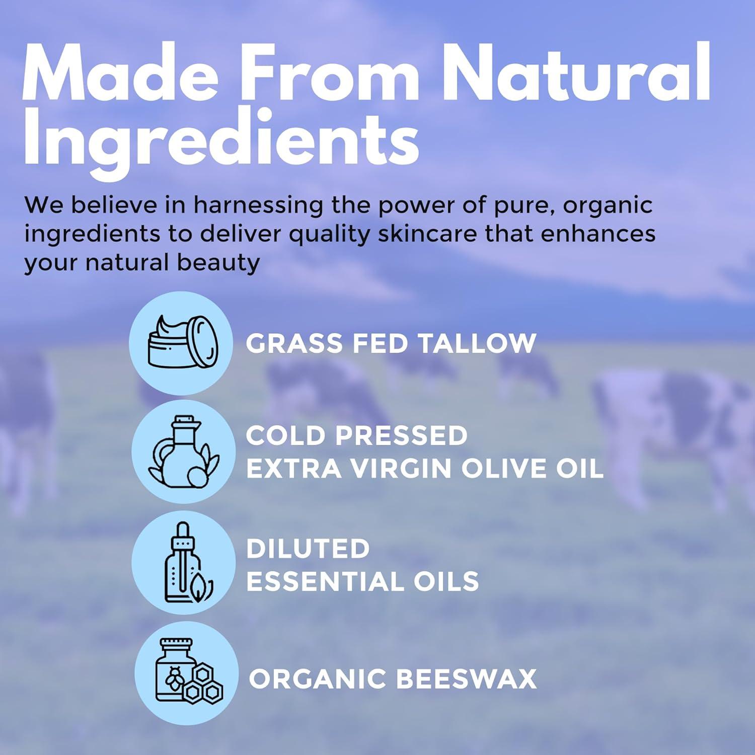 Bálsamo de Sebo Orgánico Naturallow 113g Cítrico - Hidratante Piel