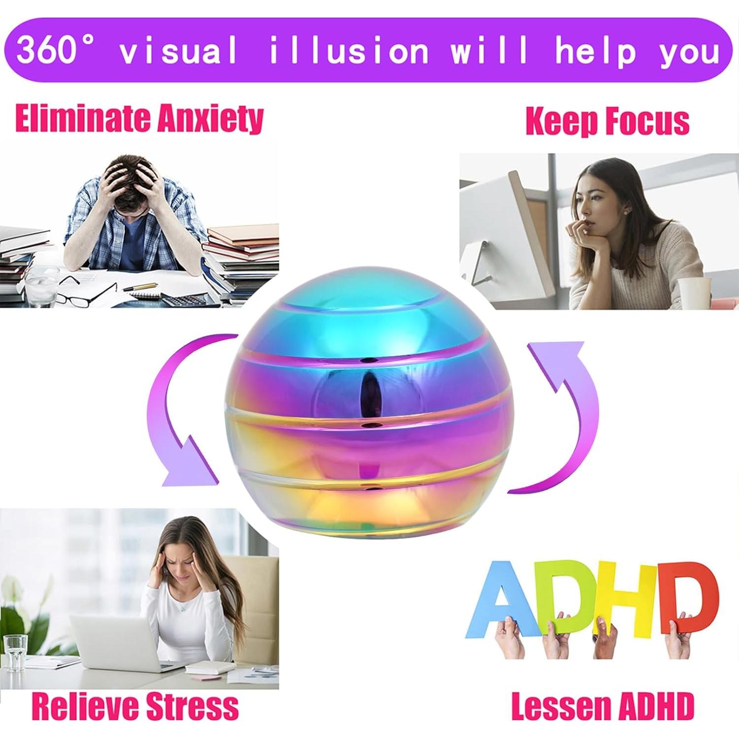 Juguete Cinético de Escritorio Samisoler 4.83 cm Alivio Estrés