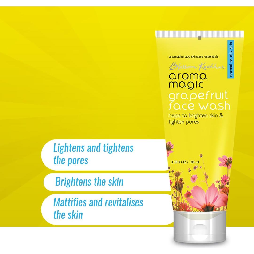 Limpiador Facial Aroma Magic Pomelo 100ml - Piel Grasa y Normal