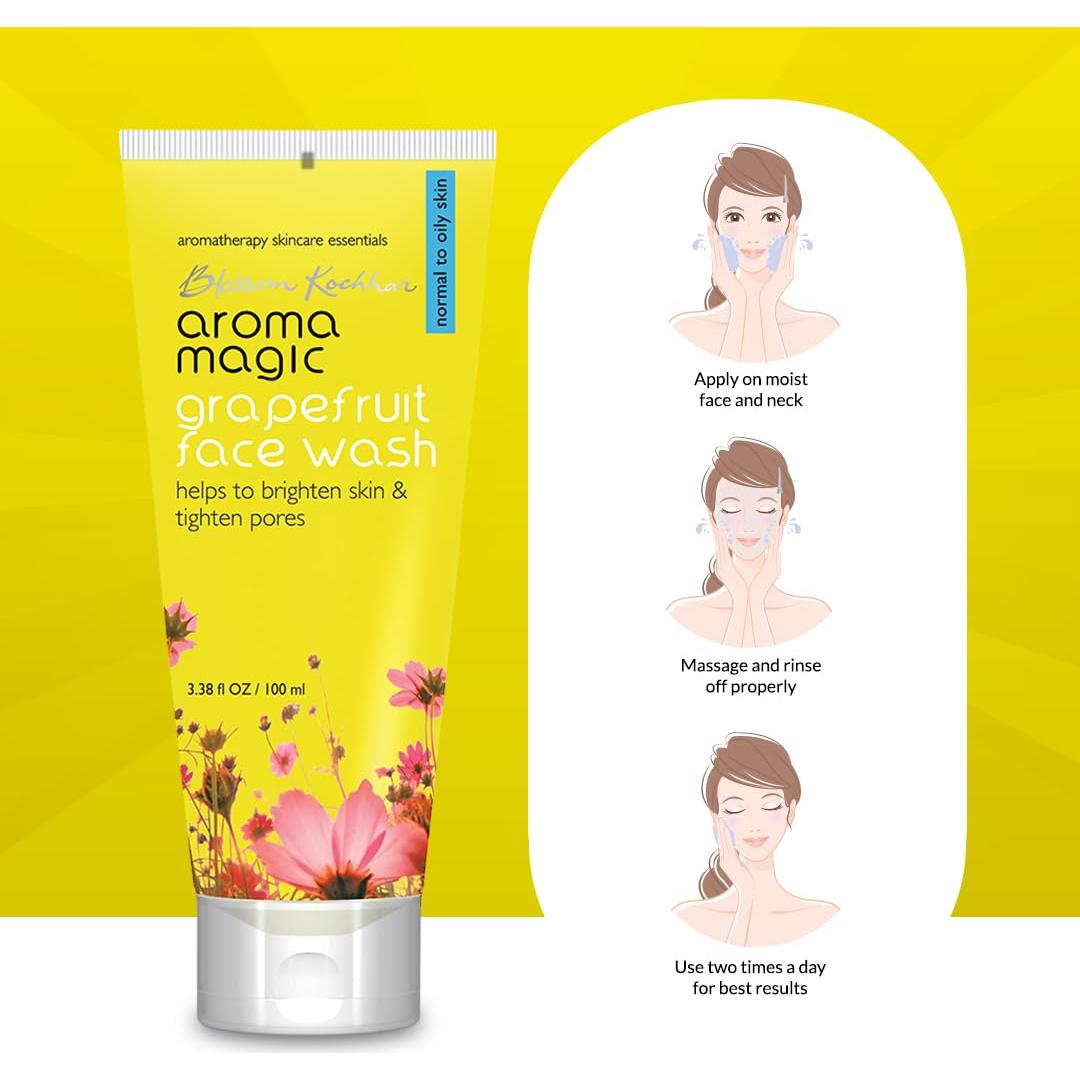 Limpiador Facial Aroma Magic Pomelo 100ml - Piel Grasa y Normal