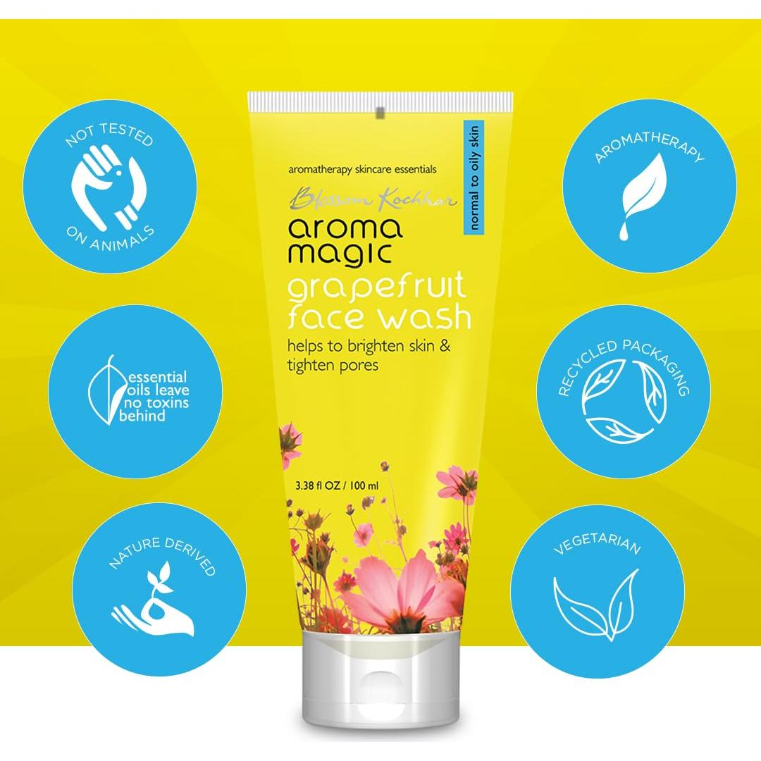 Limpiador Facial Aroma Magic Pomelo 100ml - Piel Grasa y Normal