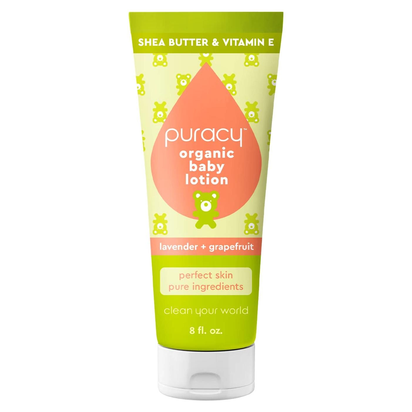 Loción Orgánica Puracy 226.8ml para Bebés con Eccema