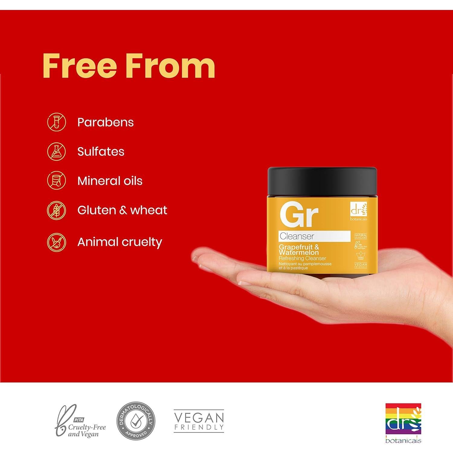 Limpiador Refrescante Superfood Pomelo y Sandía 60ml