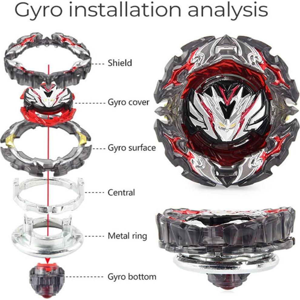 Trompos de Batalla EssTe B-195 Valkyrie con Lanzador