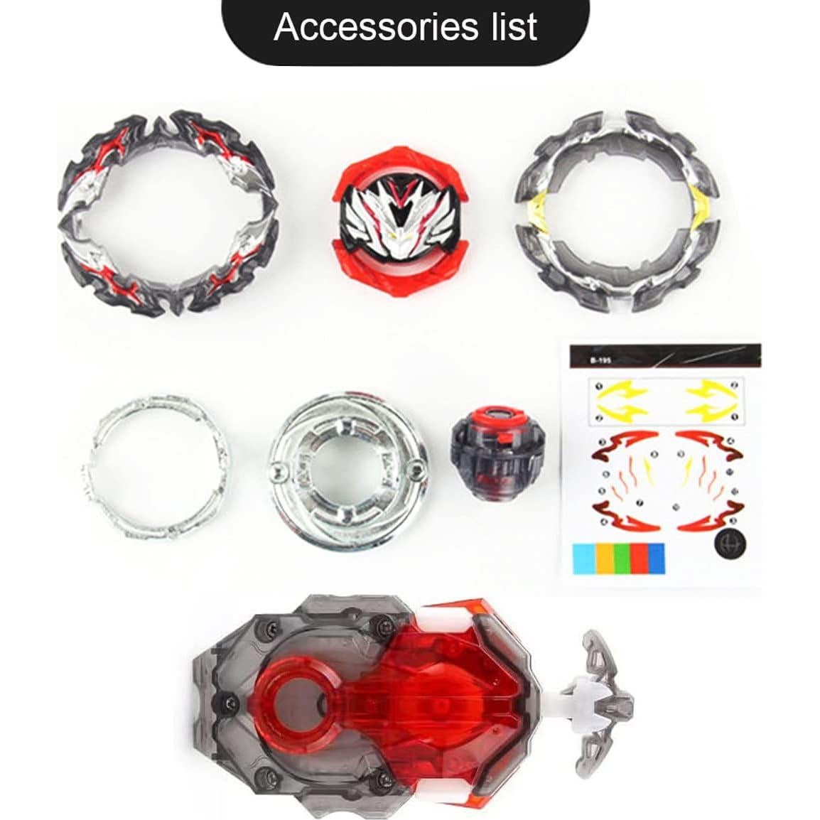 Trompos de Batalla EssTe B-195 Valkyrie con Lanzador