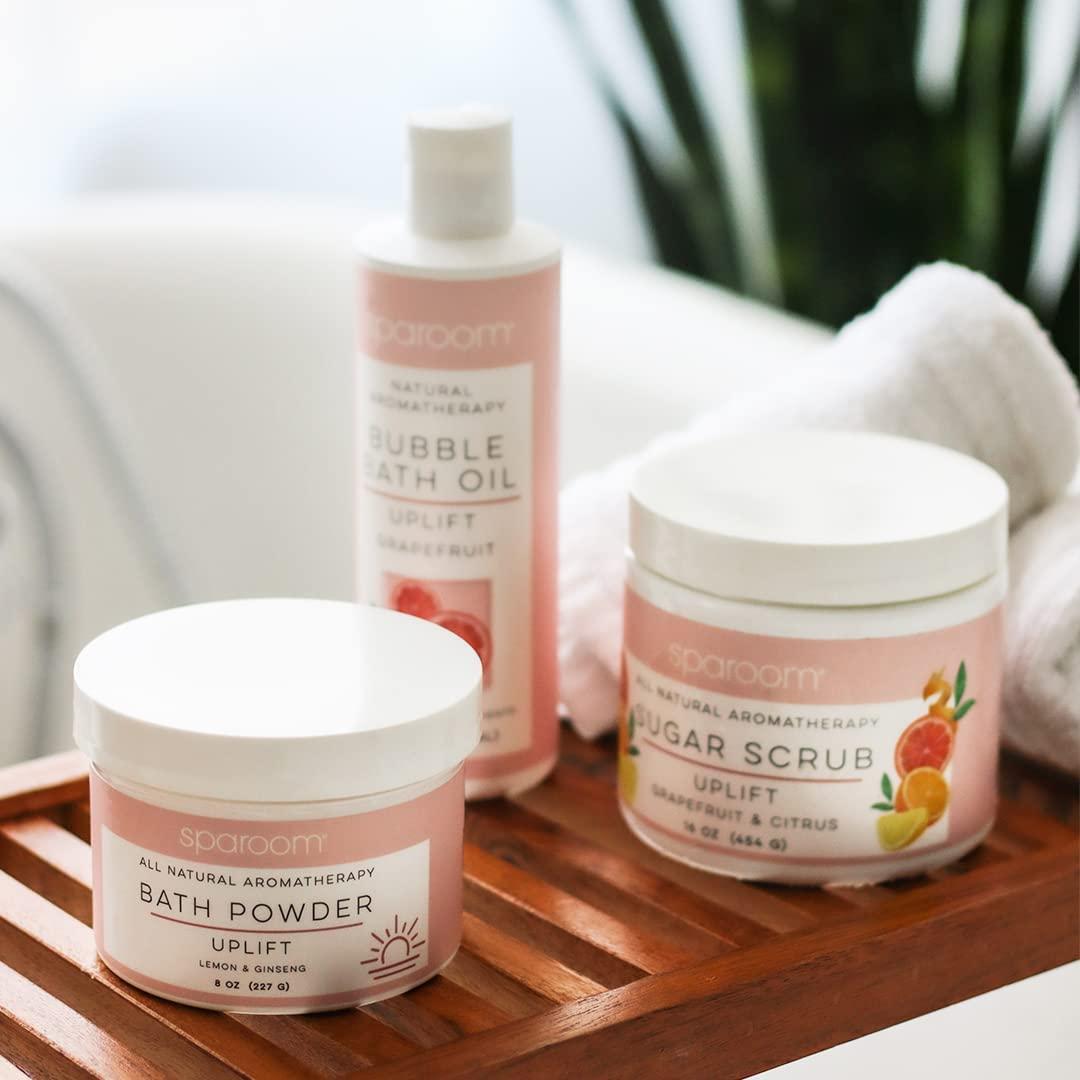 SpaRoom Manteca de Karité y Azúcar Exfoliante 453.6 g Uplift