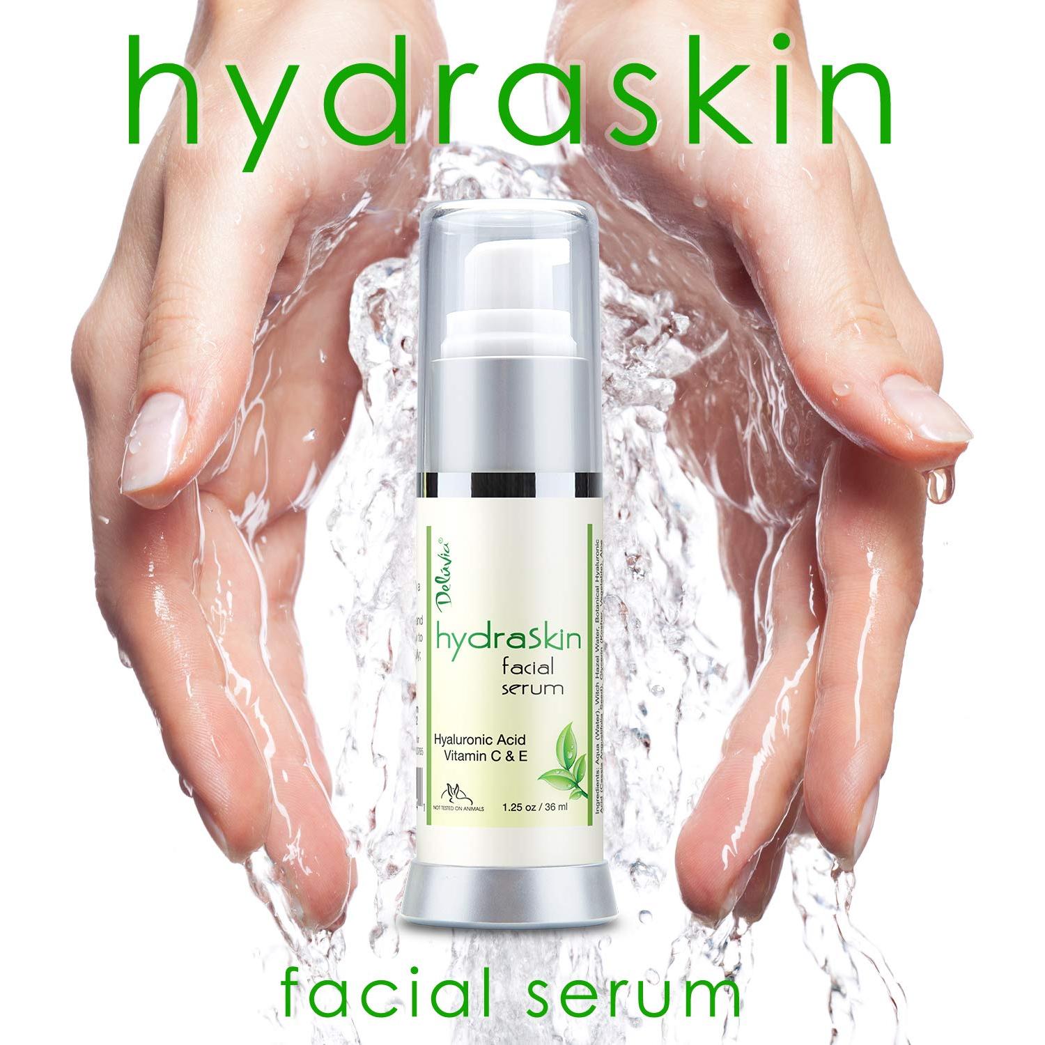 Suero Facial Vitamina C Deluvia 42g - Hidratante Ácido Hialurónico