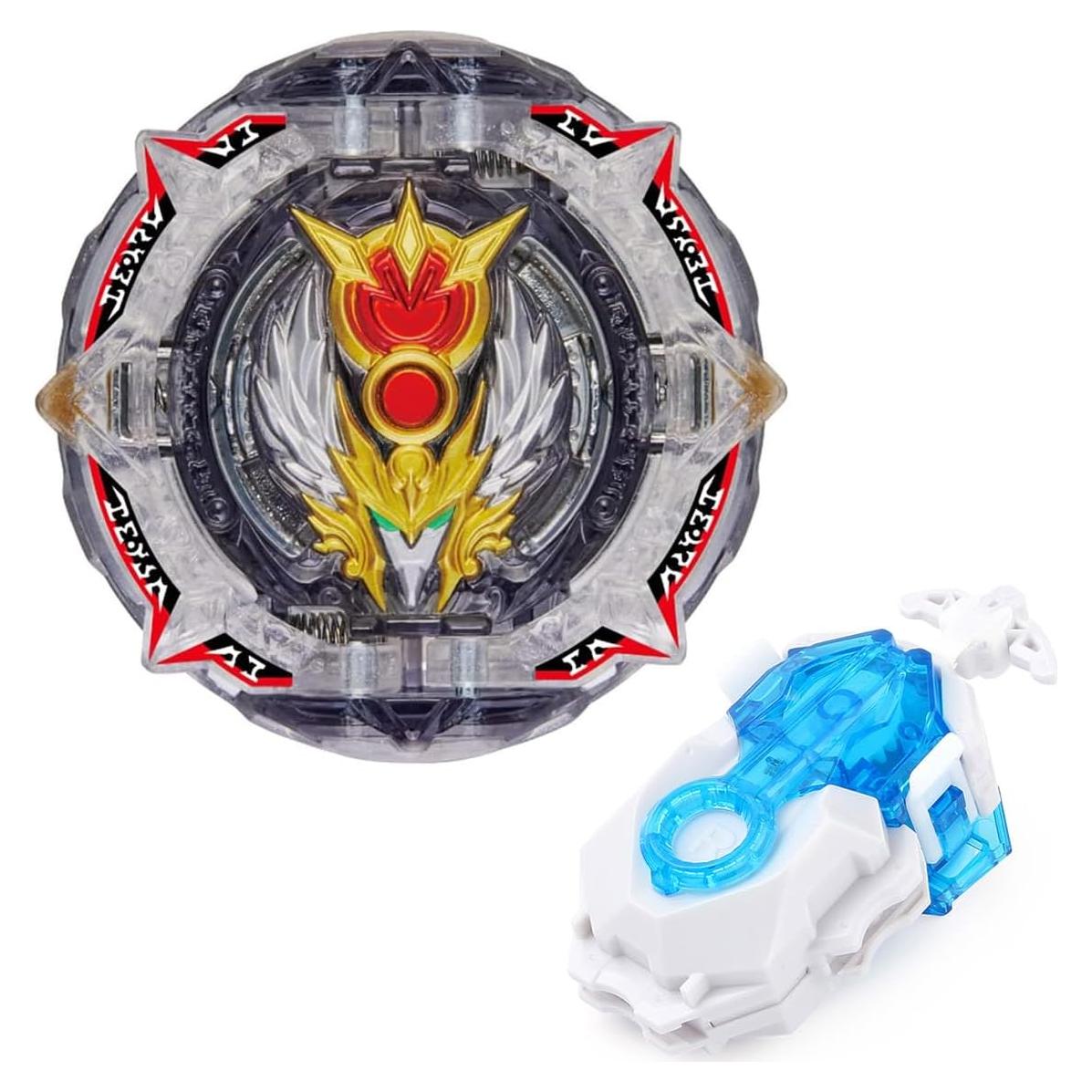 Peonza de Batalla EssTe B-192 con Lanzador y Stickers