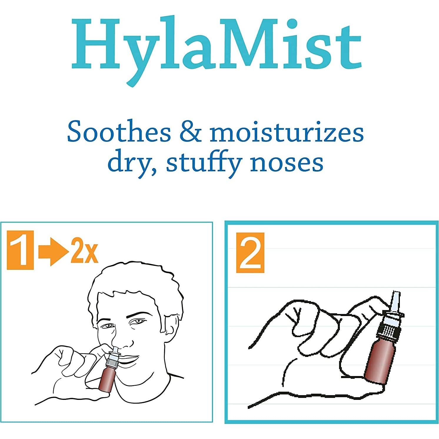 Spray Nasal Hyalogic HylaMist 59ml | Ácido Hialurónico Hidratante