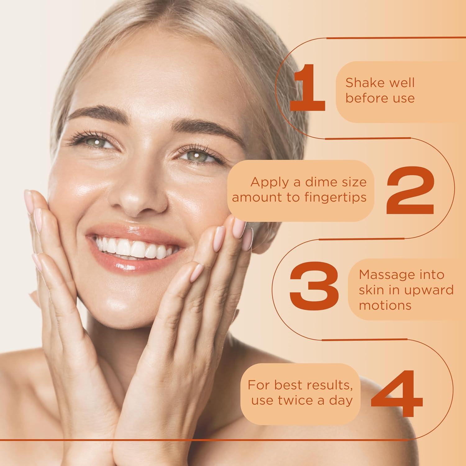 Suero Facial de Vitamina C InstaNatural 59 ml - Hidratante y Iluminador