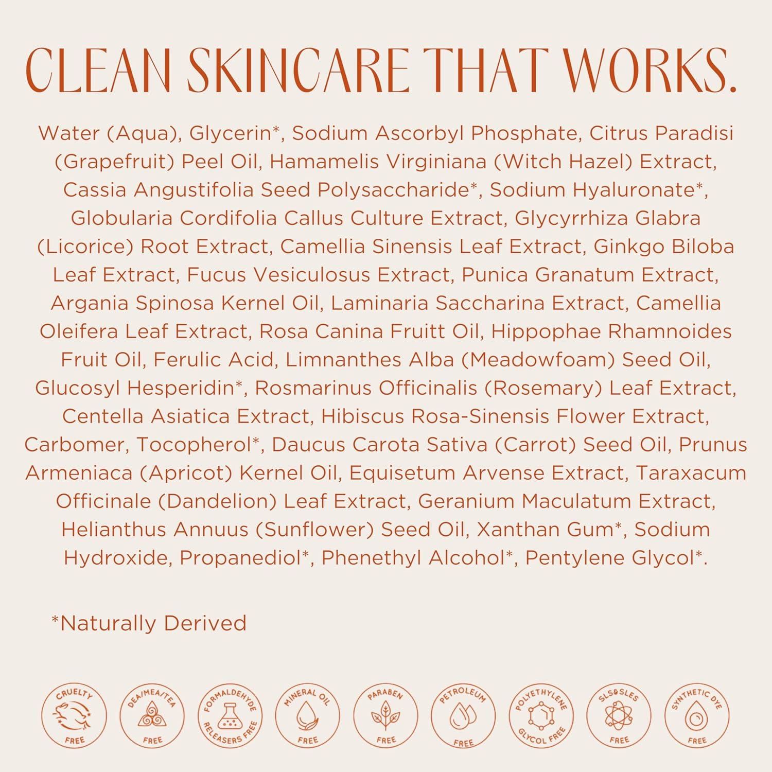 Suero Facial de Vitamina C InstaNatural 59 ml - Hidratante y Iluminador