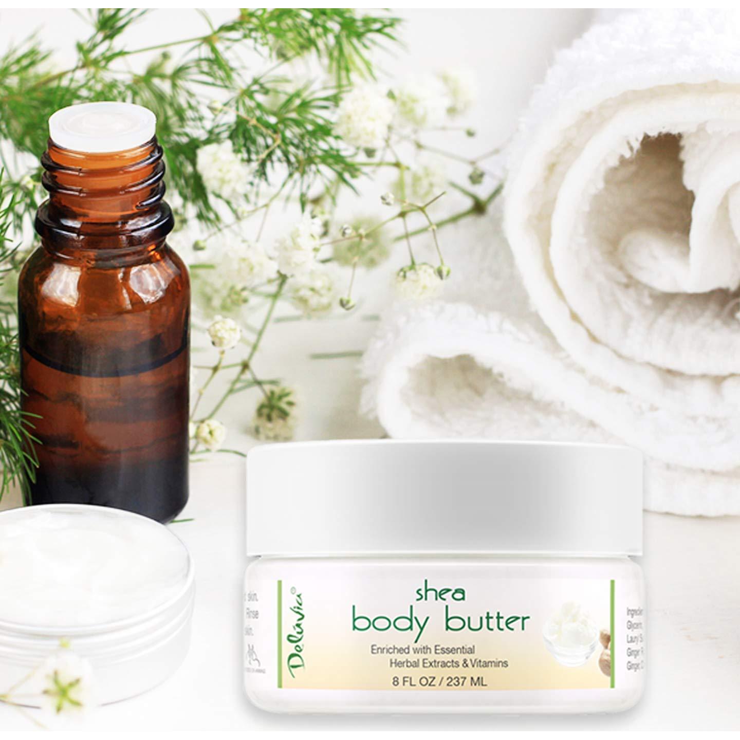 Manteca Corporal Deluvia Shea 255g - Hidratante Orgánico