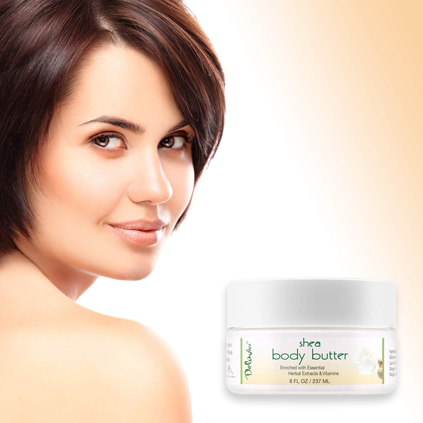 Manteca Corporal Deluvia Shea 255g - Hidratante Orgánico