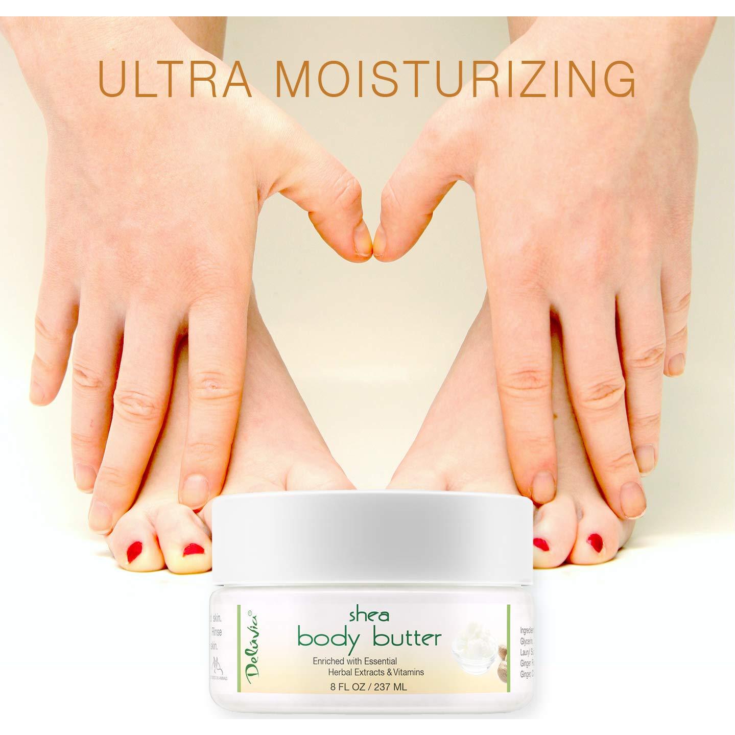 Manteca Corporal Deluvia Shea 255g - Hidratante Orgánico