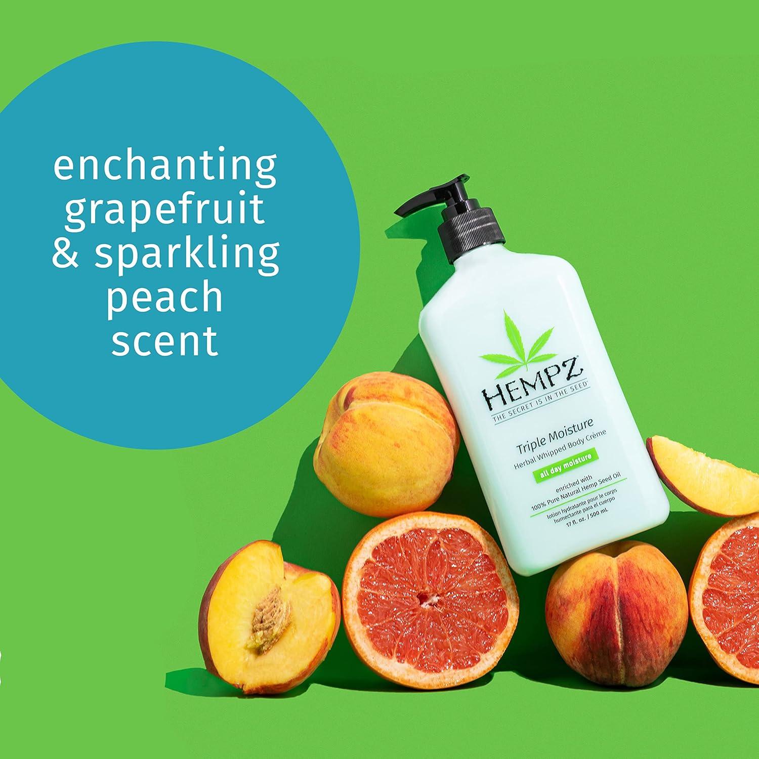 Crema Corporal Batida Herbal Hempz 500 ml - Paquete de 2