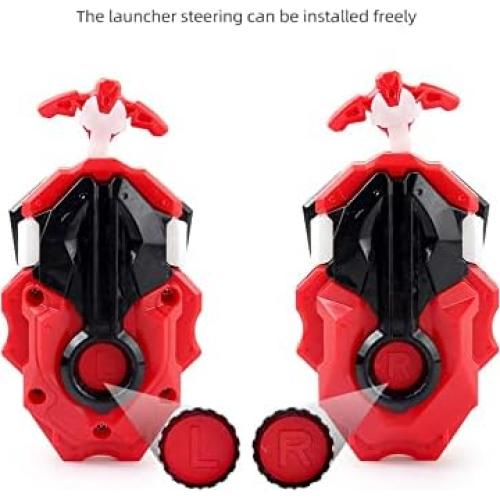 Conjunto de Juguetes Bey Battling Top ASVEXKW 6 Tops 2 Lanzadores