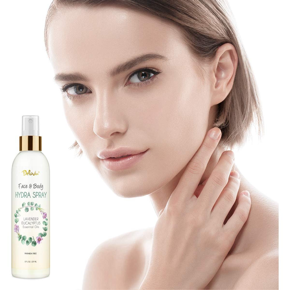 Spray Hidratante Deluvia 181ml Lavanda Eucalipto Aloe Vera