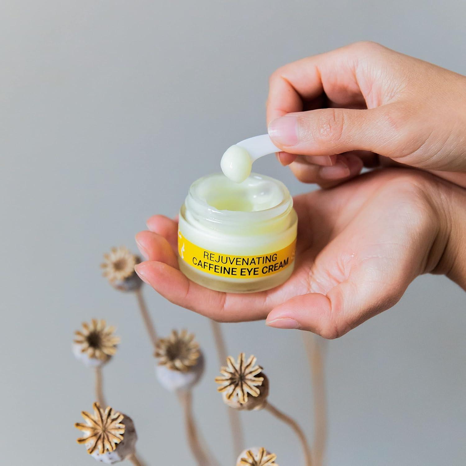 Crema para Ojos Doppeltree con Cafeína 15ml - Antiarrugas y Reafirmante