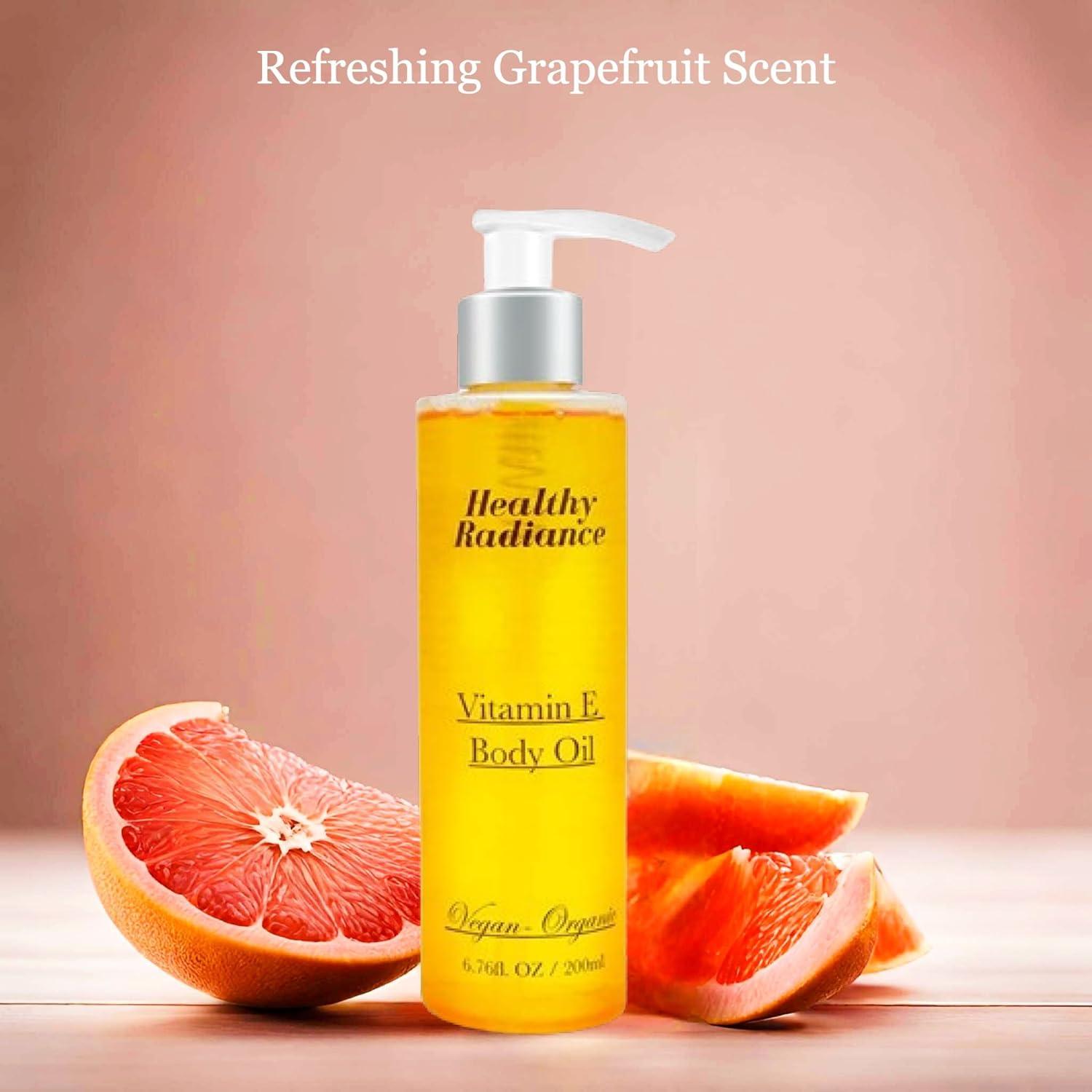 Aceite Corporal Vegano Healthy Radiance 198.5 ml Vitamina E