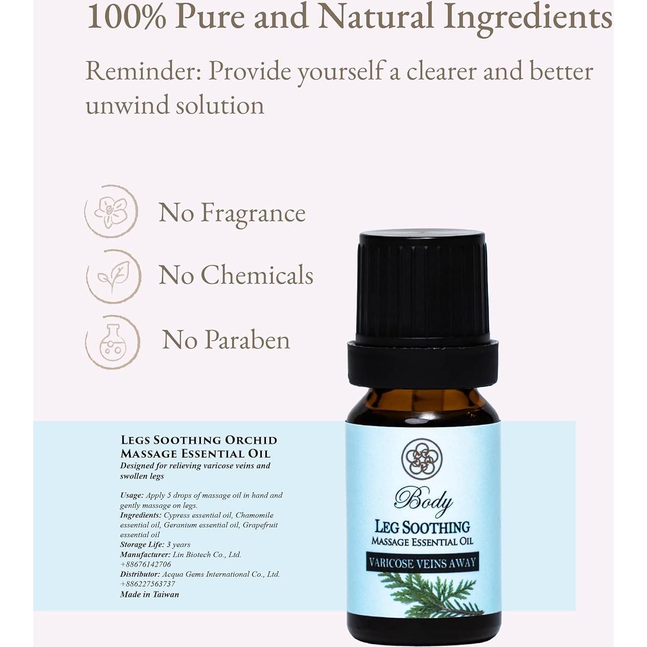 Aceite Esencial Orgánico Jojoba 10ml - Don Du Ciel, Venas Varicosas