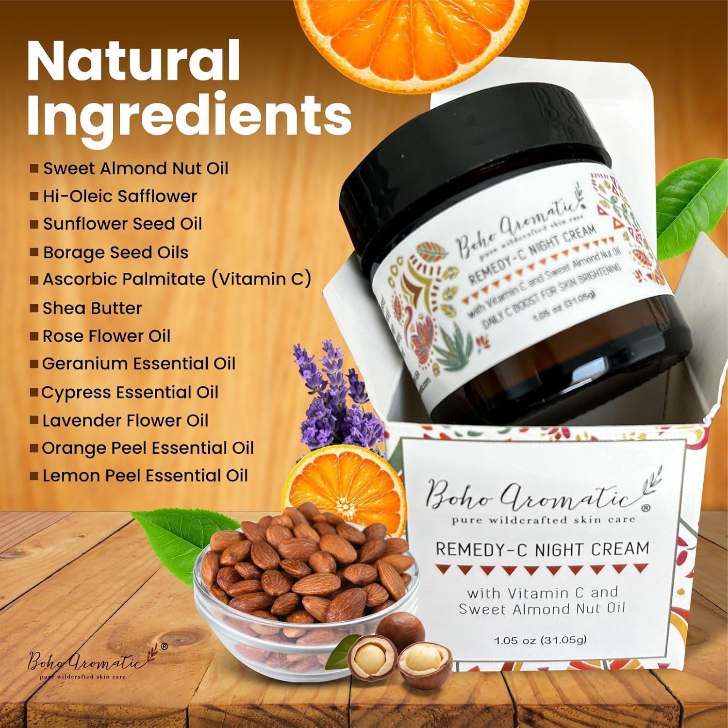 Crema Nocturna Hidratante Boho Aromatic Remedy-C 31g