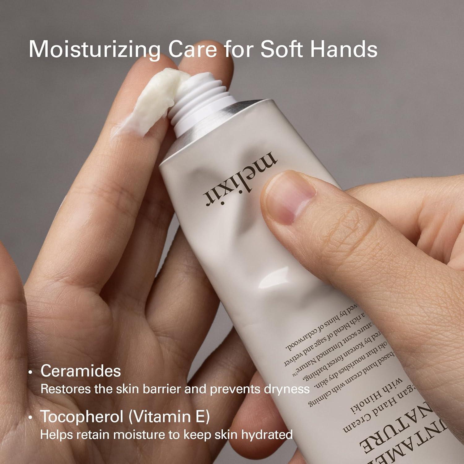 Crema de Manos Vegana Melixir 50ml - Aroma Calmante del Bosque