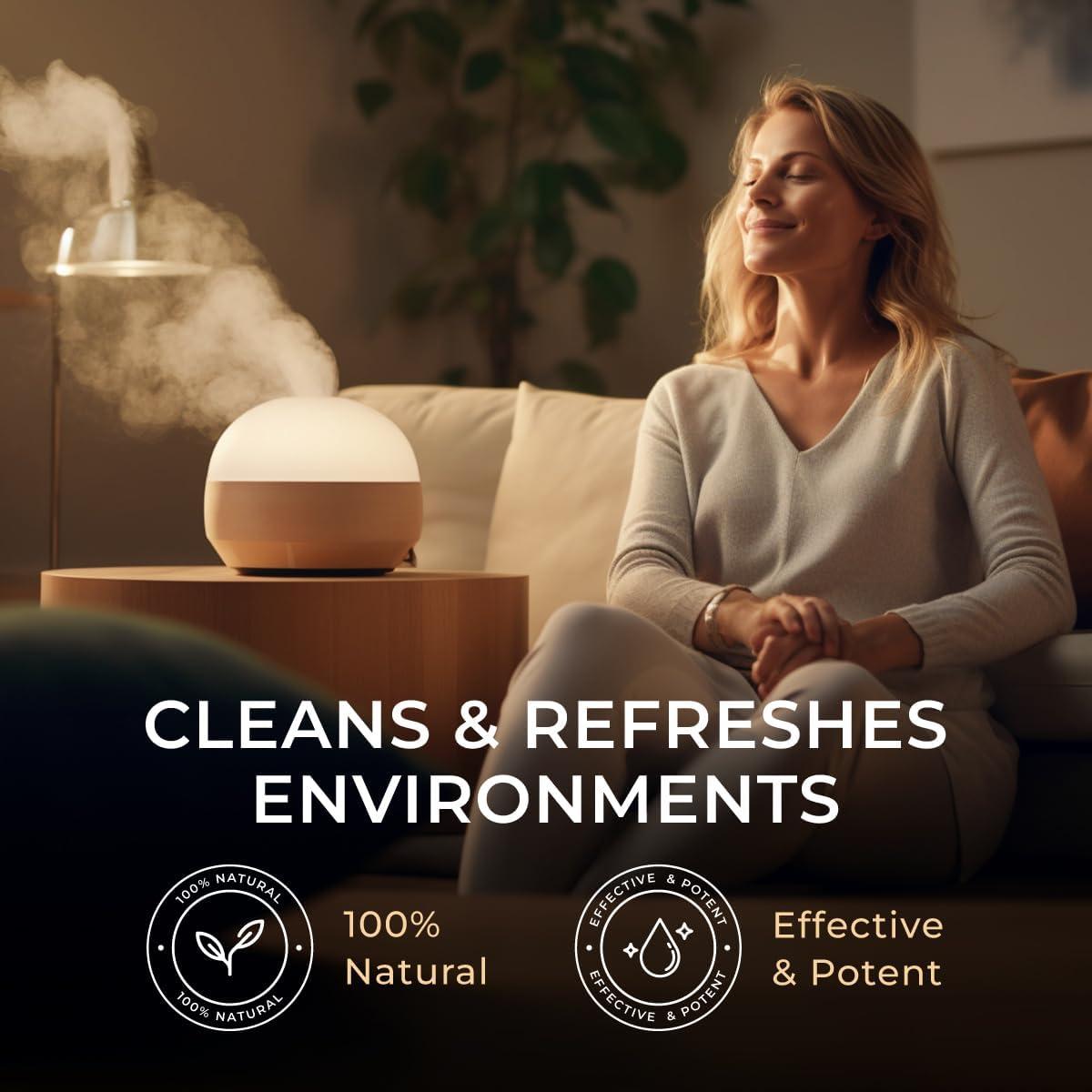 Set de Aceites Esenciales Gya Labs 100% Naturales 2x10ml