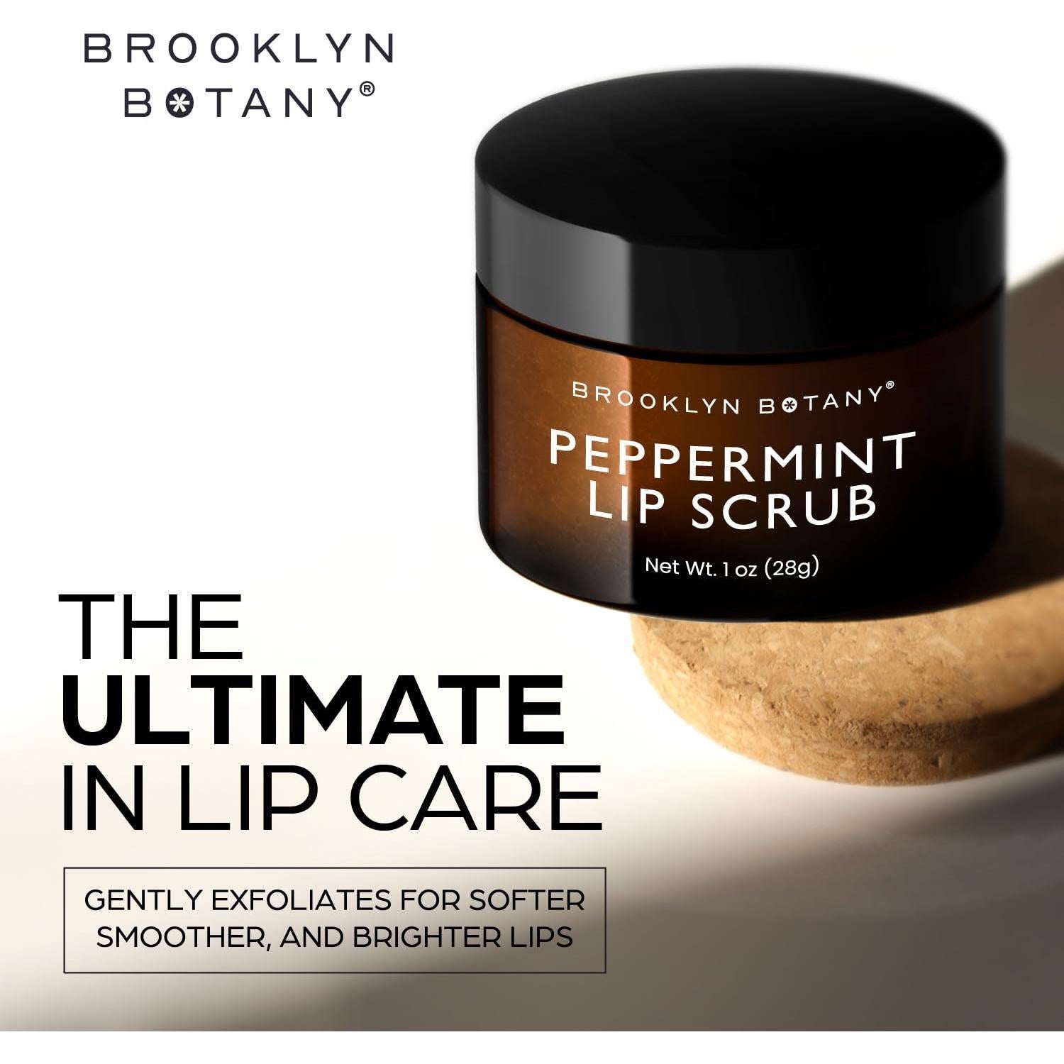 Exfoliante de Labios Brooklyn Botany 28.35 g Menta Hidratante