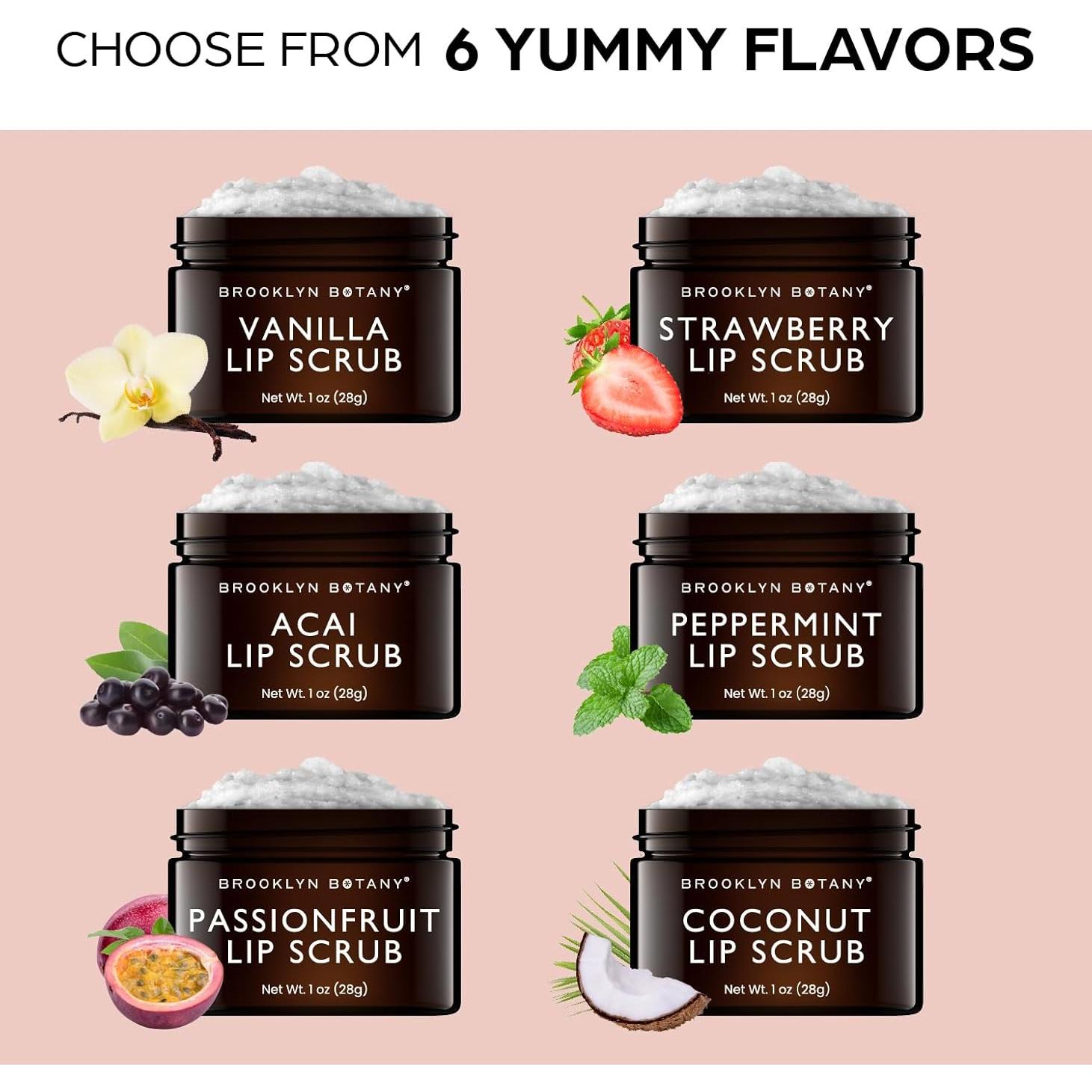 Exfoliante de Labios Brooklyn Botany 28.35 g Menta Hidratante