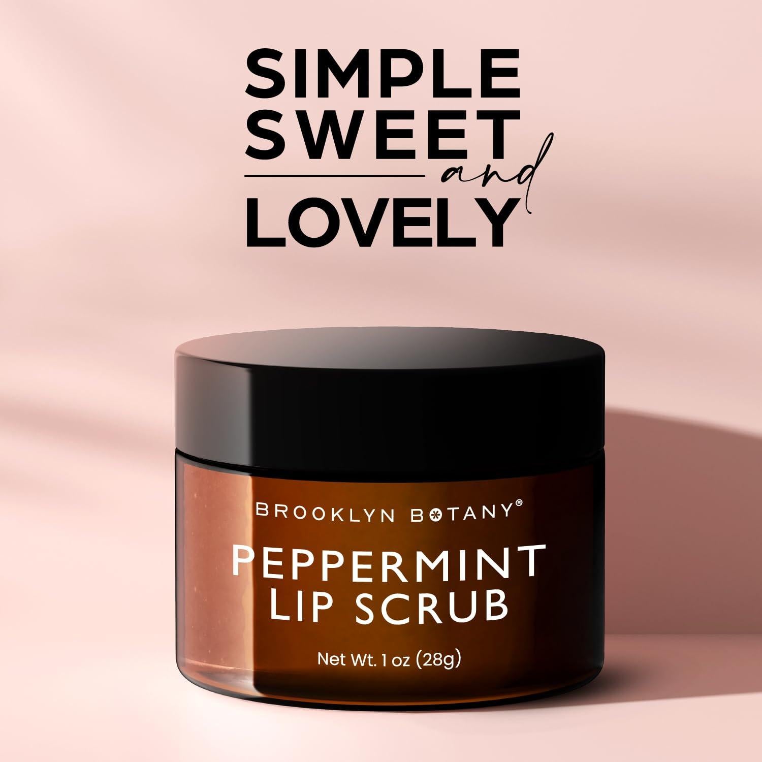 Exfoliante de Labios Brooklyn Botany 28.35 g Menta Hidratante