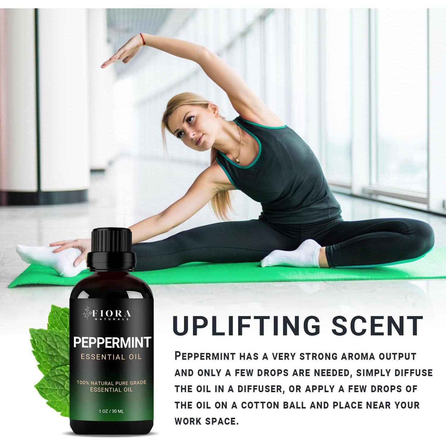 Aceite Esencial de Menta Fiora Naturals 30ml - 100% Puro