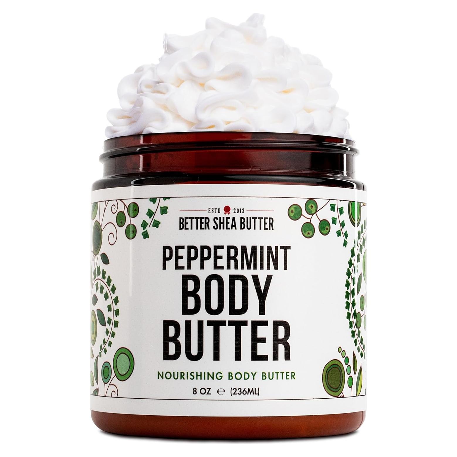 Loción Corporal de Menta Better Shea Butter 295.7 g Hidratante