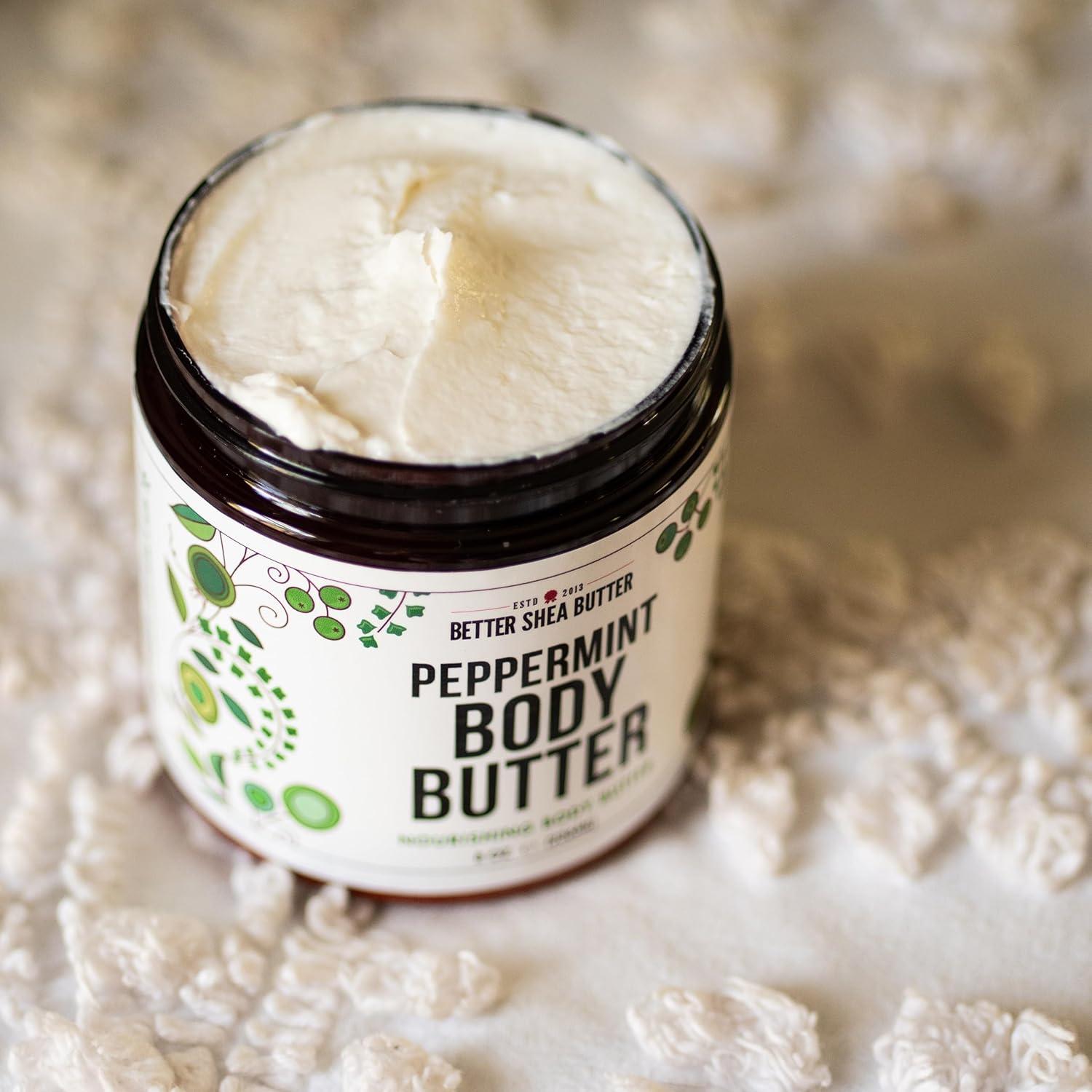 Loción Corporal de Menta Better Shea Butter 295.7 g Hidratante