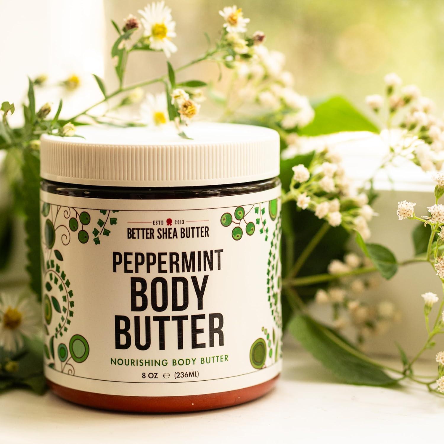 Loción Corporal de Menta Better Shea Butter 295.7 g Hidratante