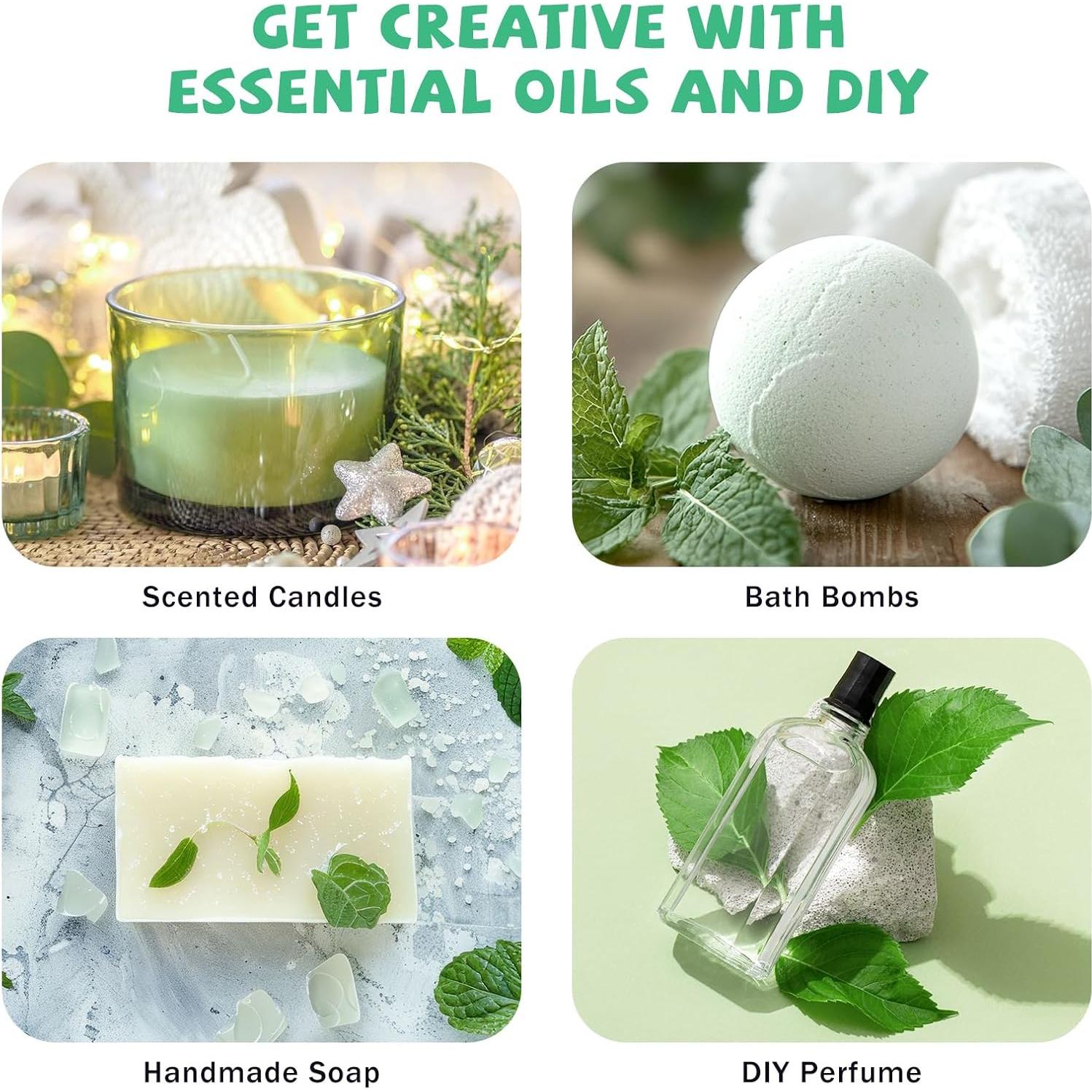 Aceite Esencial de Menta MAYJAM 100ml - Aromaterapia y Cuidado