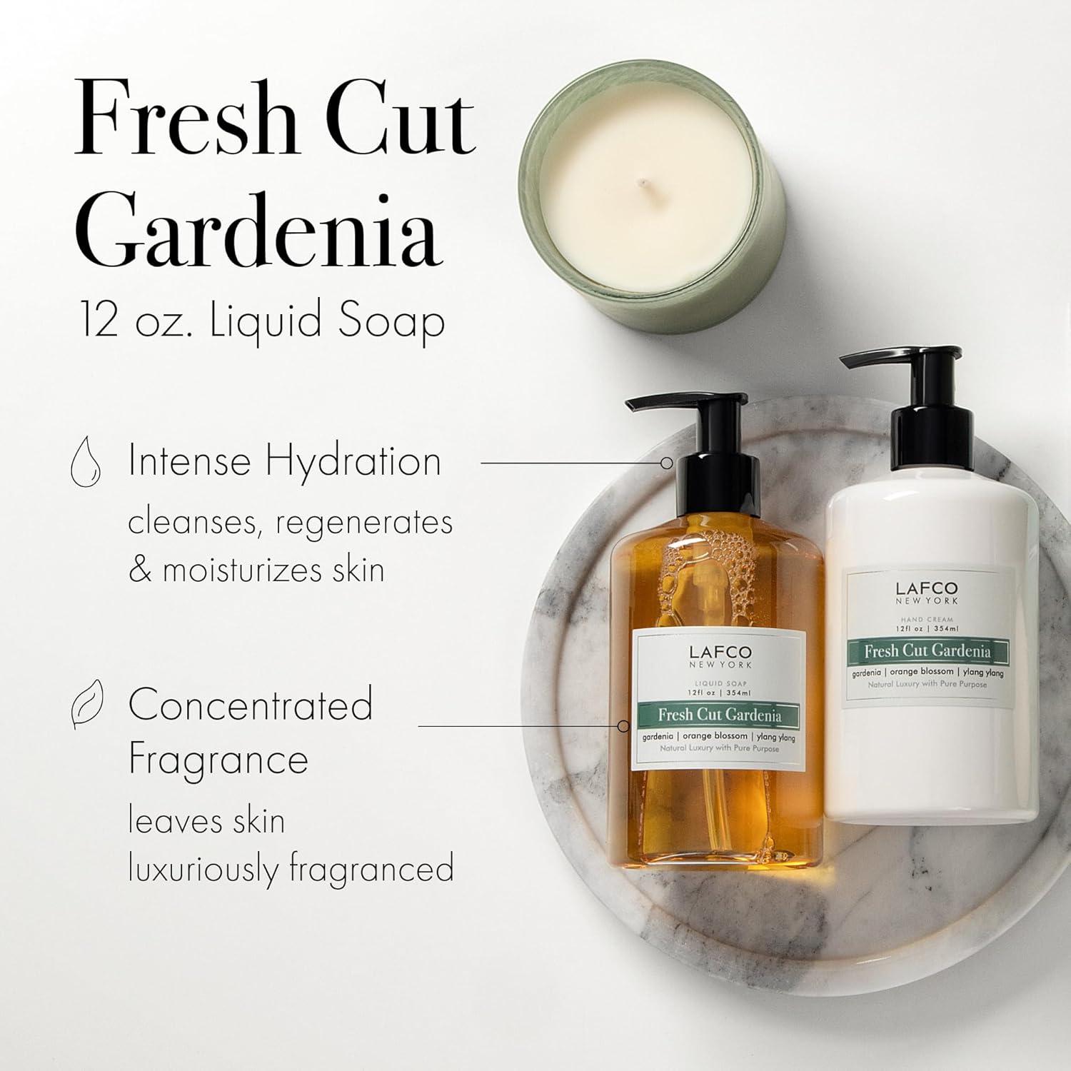 Jabón Líquido LAFCO Gardenia Cortada 340 g - Hipoalergénico