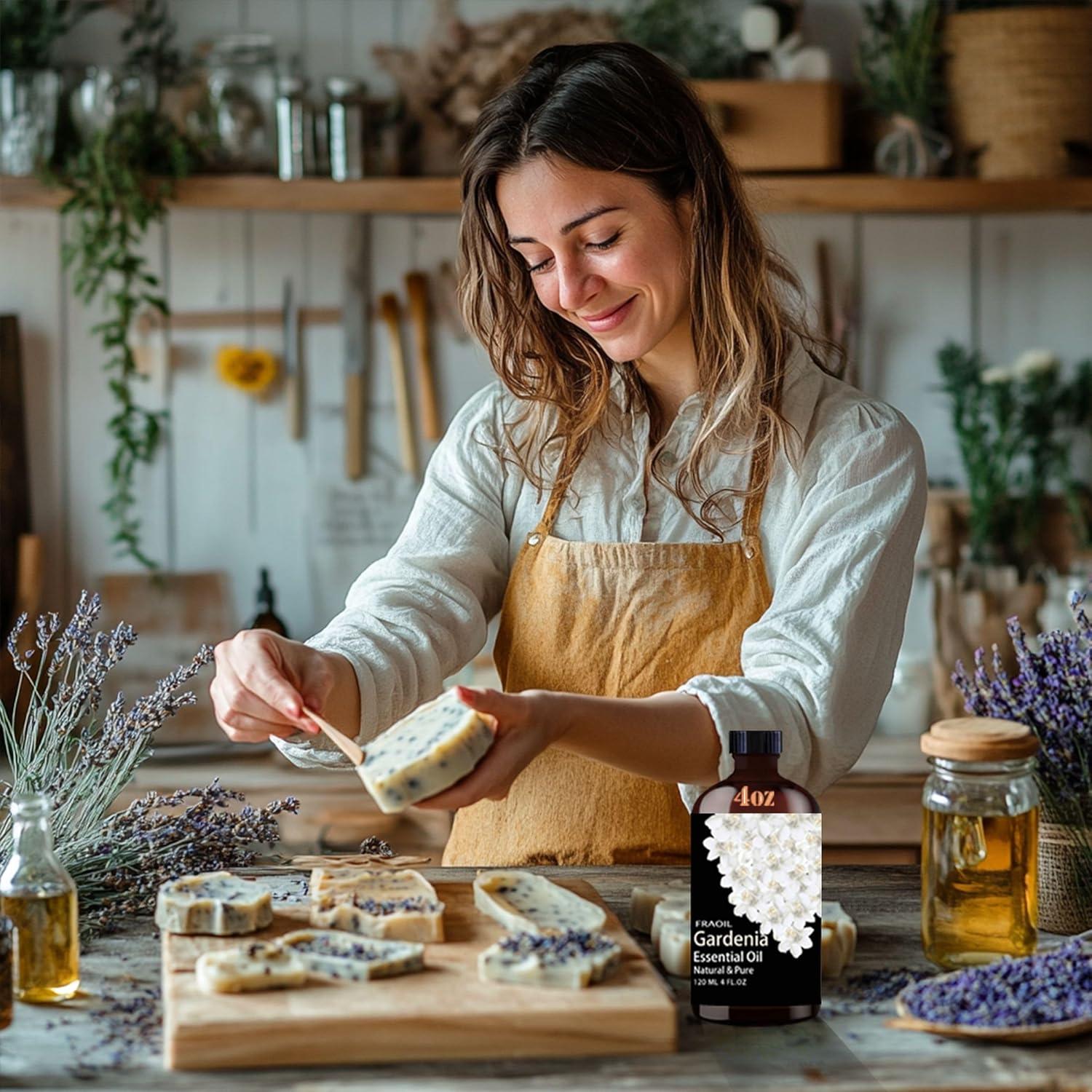 Aceite Esencial de Gardenia FRAOIL 120ml para Aromaterapia