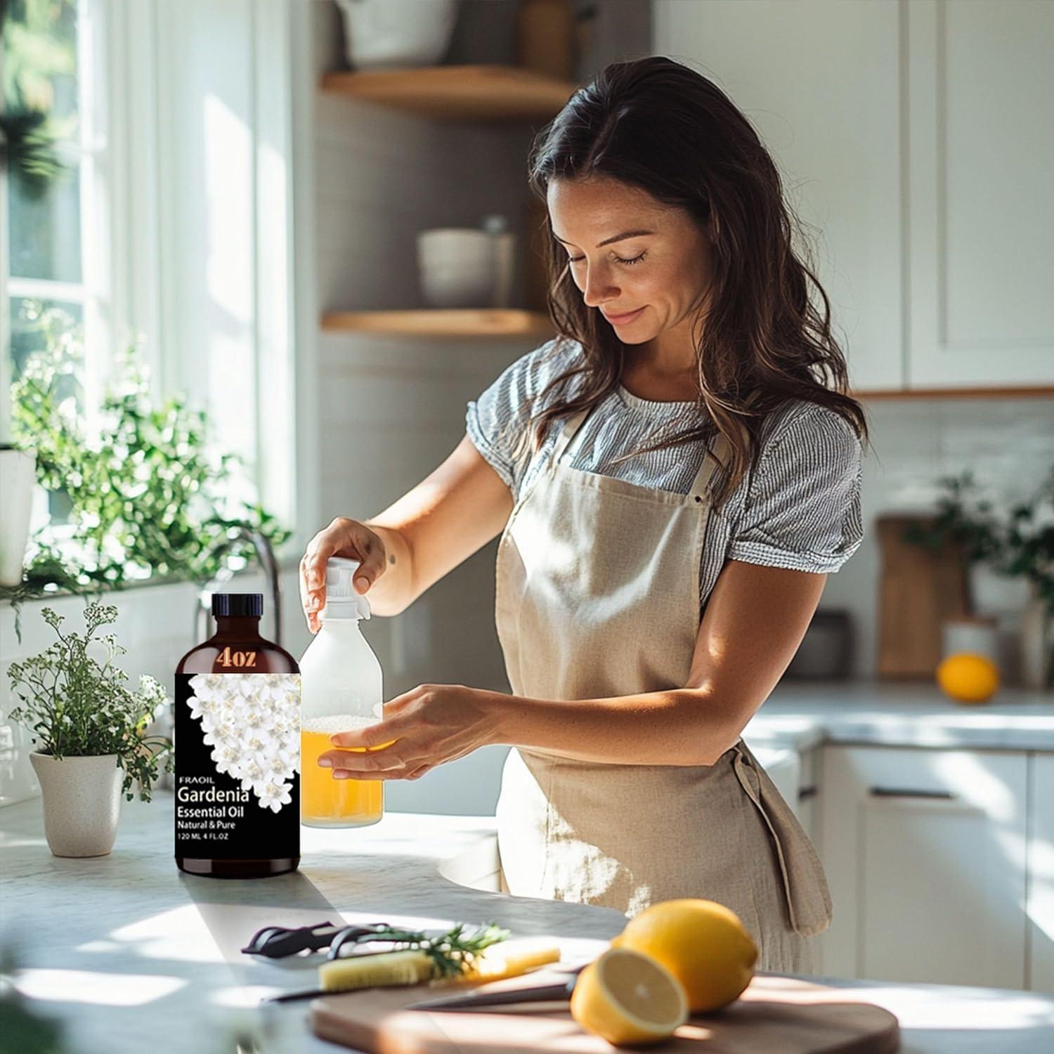 Aceite Esencial de Gardenia FRAOIL 120ml para Aromaterapia