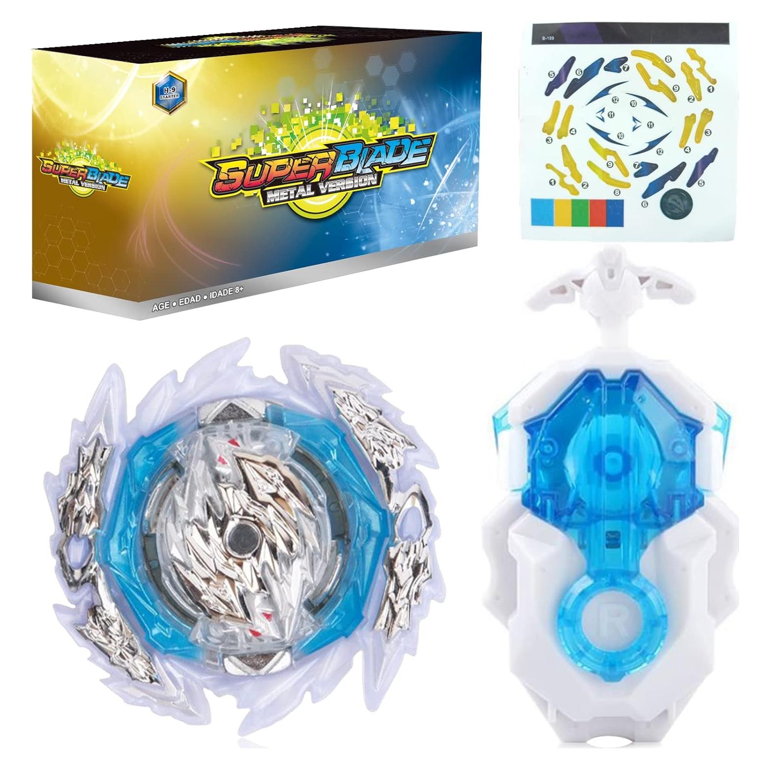 Conjunto Beyblade VERSIÓN METÁLICA B-189 Longinus 181g