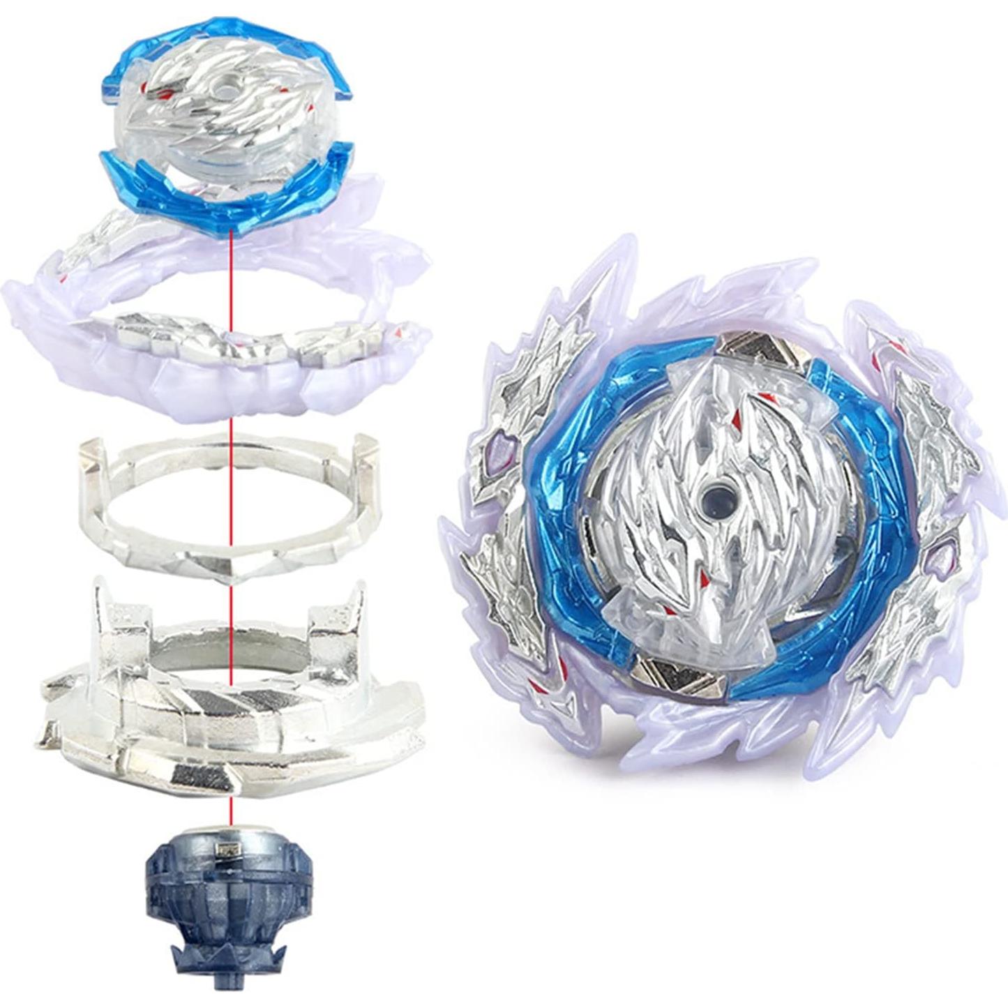 Conjunto Beyblade VERSIÓN METÁLICA B-189 Longinus 181g