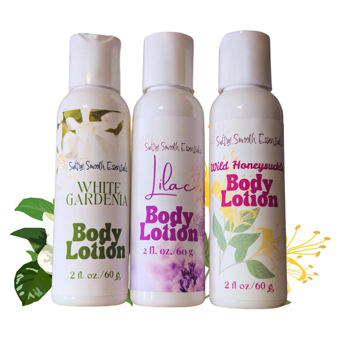 Loción Corporal Vegana SultrySmooth Essentials - 3 Aromas Florales
